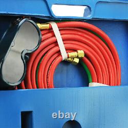 Portable Gas Gas Welding Cutting Torch Kit Oxy Acetylene Oxygen Victor Type Hose