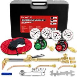 Portable Oxy Acetylene Torch Kit Cutting/Welding Tool Set