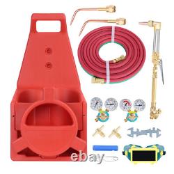 Portable Oxy Acetylene Welding Cutting Torch Kit High Hardness without Tanks