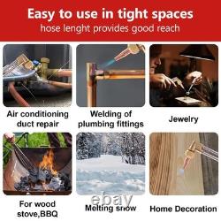 Portable Oxyacetylene Welding and Cutting Kit, Brass Nozzle Welding Torch