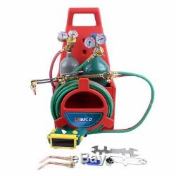 Portable Oxygen Acetylene Oxy Victor Type Welding Cutting Weld Tank Torch Kit