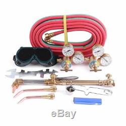 Portable Oxygen Acetylene Oxy Victor Type Welding Cutting Weld Tank Torch Kit