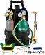 Portable Oxygen Acetylene Oxy Welding Cutting Torch Kit With Gas Tank