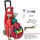 Portable Oxygen Acetylene Welding Cutting Torch Kit Regulator Set Gas Tank