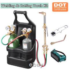 Portable Pro Weld Tank Torch Kit Welding Brazing Cutting Outfit Torch Tool Kit