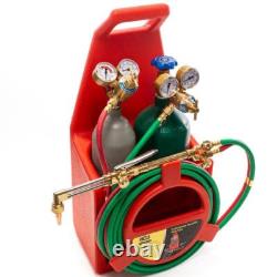Portable Professional Acetylene Oxygen Oxy Welding Cutting Torch Weld Tank Kit