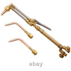 Portable Professional Acetylene Oxygen Oxy Welding Cutting Torch Weld Tank Kit