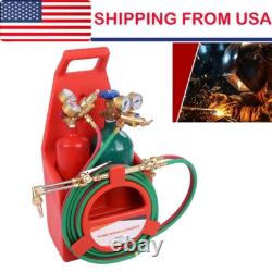Portable Professional Oxygen Acetylene Oxy Welding Cutting Weld Torch Tank Kit