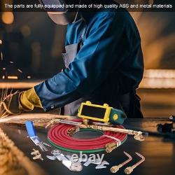 Portable Professional Oxygen Acetylene Oxy Welding Cutting Weld Torch Tank Kit