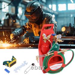 Portable Professional Oxygen Acetylene Oxy Welding Cutting Weld Torch Tank Kit