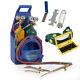 Portable Type Welding & Cutting Torch Start Kit Oxygen Acetylene with Tote Tanks