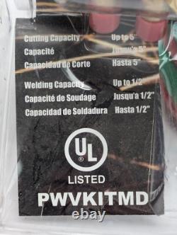 Powerweld Cutting/Welding Outfit Medium Duty Victor Style Oxy/Acetylene Torch