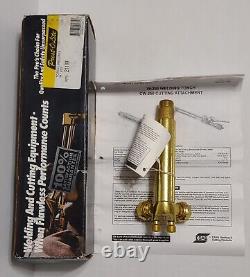 Prest-O-Lite Purox W-250 Welding Cutting Torch Handle New With Box, Tags, Papers