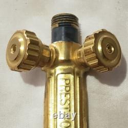 Prest-O-Lite W-200 Welding Cutting Torch Handle Brazing Linde Purox L-Tec