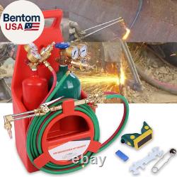 Professional Brazing Torch Kit, Portable Welding Cutting Torch Kit Oxygen Acetyl
