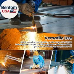 Professional Brazing Torch Kit, Portable Welding Cutting Torch Kit Oxygen Acetyl