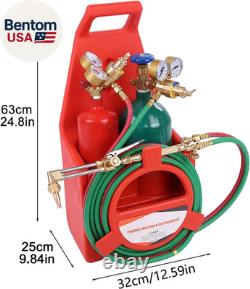 Professional Brazing Torch Kit, Portable Welding Cutting Torch Kit Oxygen Acetyl
