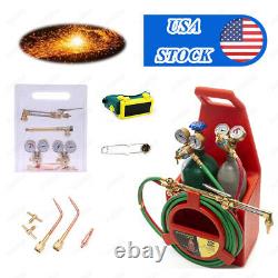 Professional Portable Oxygen Strong Acetylene Weld Cutting Torch with Gas TaBP5