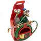 Professional Portable Oxygen Strong Acetylene Weld Cutting Torch with Gas Tanks