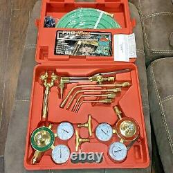 Proweld Oxygen Acetylene Welding Cutting Outfit Kit Torches -new 7130b -victor