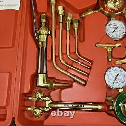 Proweld Oxygen Acetylene Welding Cutting Outfit Kit Torches -new 7130b -victor