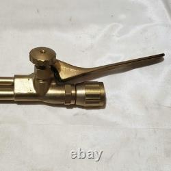 Purox Torch Set CW-202 Angle Head Cutting Attachment W-201 Handle Oxweld W-300