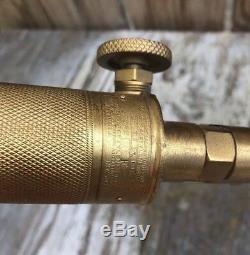 Purox Vintage Brass Unused Oxy Acetylene Cutting Torch Type F Welding E 75°