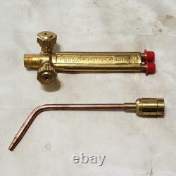 Purox W-200 Cutting Welding Torch Handle & #30 Tip Brazing Linde Prest-O-Lite