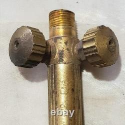 Purox W-200 Welding Cutting Torch Handle & Nut Fits Prest-O-Lite Linde CW-200