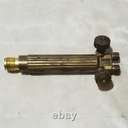 Purox W-201 Welding Cutting Torch Handle Fits Linde Oxweld L-Tec CW-300 CW-201