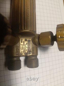 Purox W-201 Welding Cutting Torch Handle Fits Linde Oxweld L-Tec CW-300 CW-201