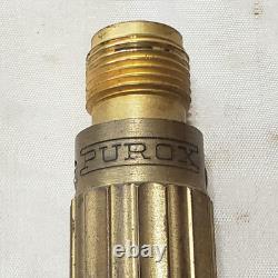 Purox W-202 Welding Cutting Torch Handle Fits Linde Oxweld L-Tec CW-300 CW-201