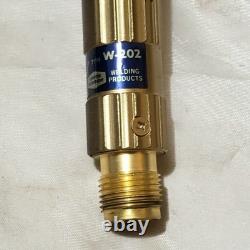 Purox W-202 Welding Cutting Torch Handle Fits Linde Oxweld L-Tec CW-300 CW-201
