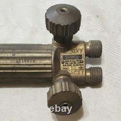 Purox W-202 Welding Cutting Torch Handle Fits Linde Oxweld L-Tec CW-300 CW-201