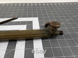Purox W-202 Welding Cutting Torch Handle With Linde Purox Oxweld CW-202