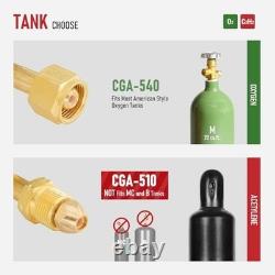 RX WELD Medium Duty Oxy Acetylene Torch Kit Cutting Welding Brazing Heating