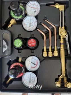 RX WELD RX250H-HCH Oxy Acetylene Torch Kit Cutting Welding Regulators Hose