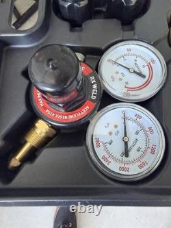 RX WELD RX250H-HCH Oxy Acetylene Torch Kit Cutting Welding Regulators Hose