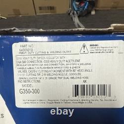 Radnor Rad64003010 Heavy Duty Outfit, Acetylene, Ca370-V, 2-W