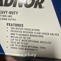 Radnor Rad64003010 Heavy Duty Outfit, Acetylene, Ca370-V, 2-W