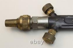 Rare Meco USA Aviator Jet Oxygen Acetylene Welding Brazing Cutting Torch Handle