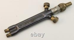 Rare Meco USA Aviator Jet Oxygen Acetylene Welding Brazing Cutting Torch Handle