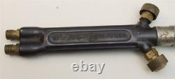 Rare Meco USA Aviator Jet Oxygen Acetylene Welding Brazing Cutting Torch Handle