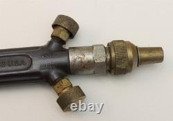 Rare Meco USA Aviator Jet Oxygen Acetylene Welding Brazing Cutting Torch Handle