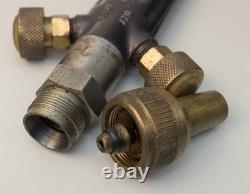 Rare Meco USA Aviator Jet Oxygen Acetylene Welding Brazing Cutting Torch Handle