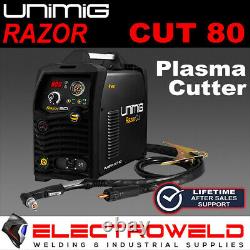 Razor Cut 80 Plasma Cutter Inverter Sc80 Torch Razorcut Unimig Welding Kupjrrw80