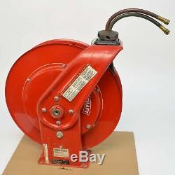 Reelcraft TW7450 OLPT Spring Retractable Gas Welding Cutting Torch Hose Reel