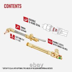 Rx Weld Heavy Duty Oxy Acetylene Cutting Torch Check Valves Ca 2460 Attachment