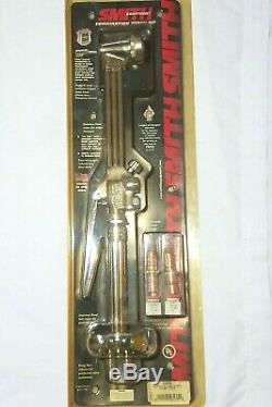 SMITH LIFETIME Torch Set WH200 Welding Handle DG209 Cutting Attachment & Tips