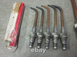 SMITH Welding Cutting Torch & SW Tip Set ST605 Heavy Duty Heating Tip + AW Tips